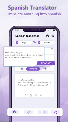 Android application Learn Spanish Language at Home screenshort