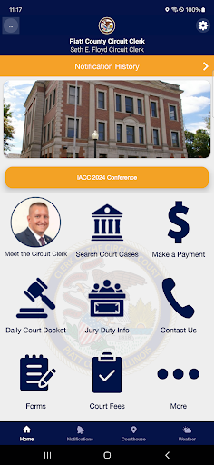 Android application Piatt County Circuit Clerk screenshort