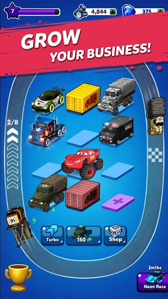 Merge Truck Monster Truck v2.13.1 MOD (Unlimited Money) APK