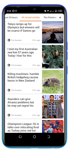 Botswana News. Screen 2