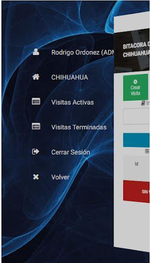 Android application Visitas Clientes Germiclean screenshort