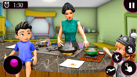 Virtual Rich Mother Life Games
