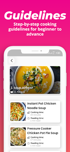 Screenshot of Air Fryer Recipes | Offline