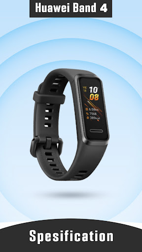 Android application Huawei Band 4 App Hint screenshort