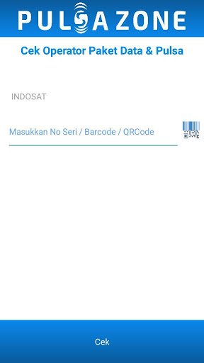 Pulsazone Cek Operator Paket D Screen 2