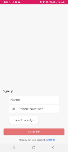 Android application Thalaivar Delivery screenshort