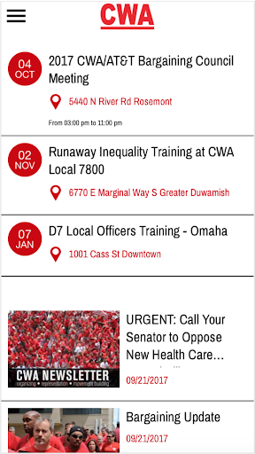 CWA STRONG Screen 2