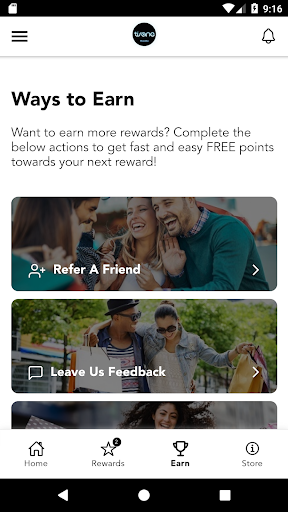 Tisane Rewards Screen 2