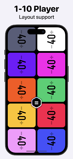 MTG Life Counter App: Lotus Screenshot