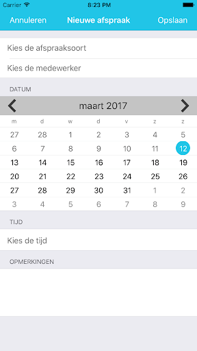 MijnSalon Book Now Screen 3