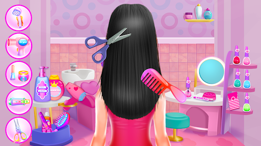 Colorful Fashion Hair Salon Screenshot 1 - AppWisp.com