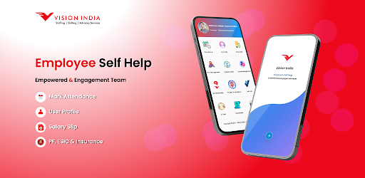 Android application Vision India Services screenshort