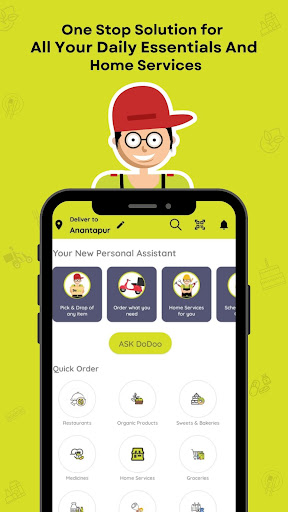 Android application DoDoo - Anything For You screenshort