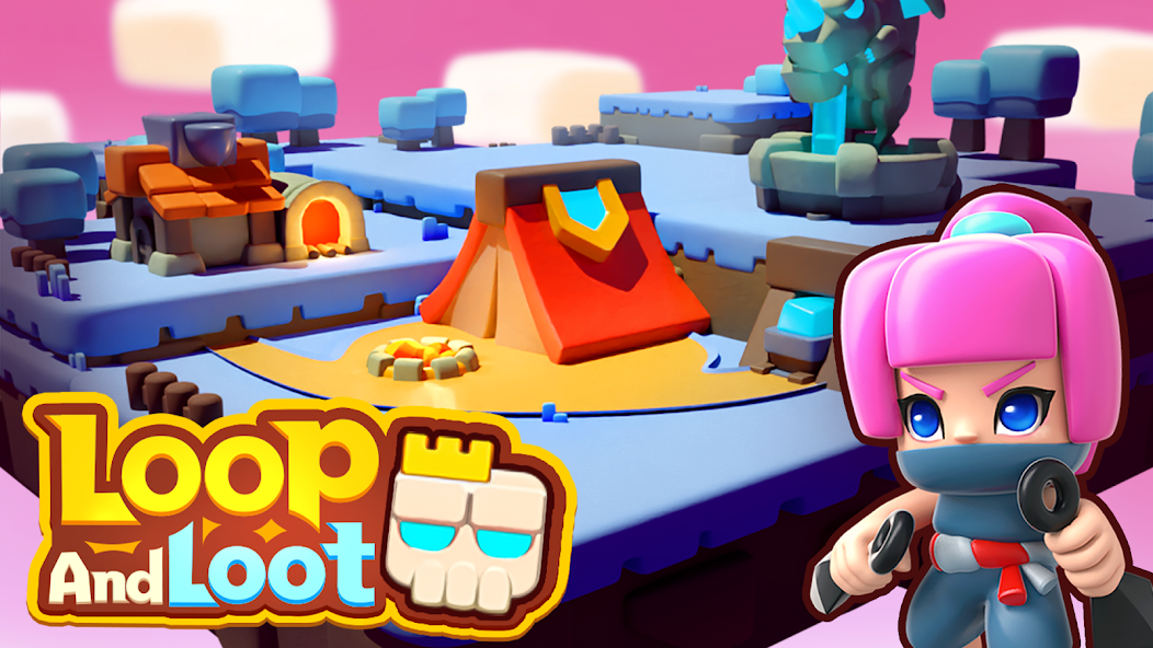Loop & Loot™: Merge RPG 1.24.33 APK + Mod (Free purchase / Unlimited money) for Android