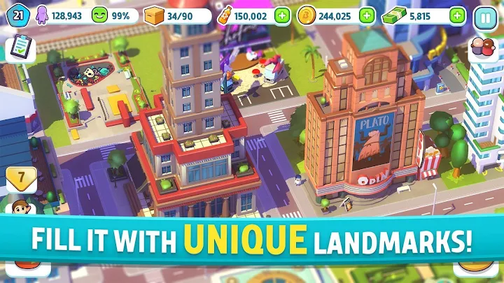 CityMania: Building a City
  MOD APK (Unlimited Gold) 1.9.3a