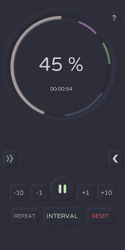 Simple interval Timer Screen 3