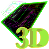 3D Cube Matrix Live Wallpaper icon