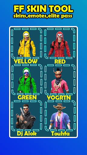 Skins for ff  pass  diamond