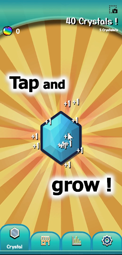 Android application CrystalClicker-idleClicker screenshort