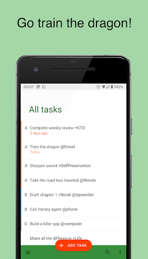 Android application Todo.txt for Android screenshort