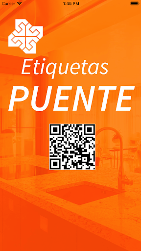 Android application Etiquetas Puente screenshort