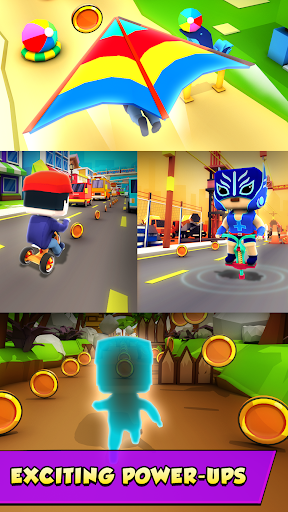 KIDDY RUN - Blocky 3D Running Games & Fun Games  screenshots 2