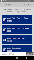 screenshot of Translink mLink