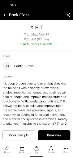 360 Fitness - Tyler Screenshot 3 - AppWisp.com