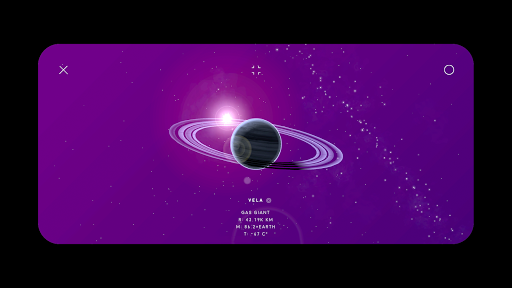 Android application SPACE - Create your own univer screenshort