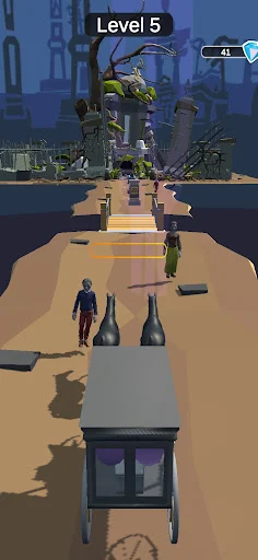 Hearse Run 3D - Screenshot 1