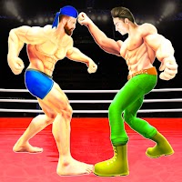 GYM Workout Fighting Games: Bodybuilders Wrestling