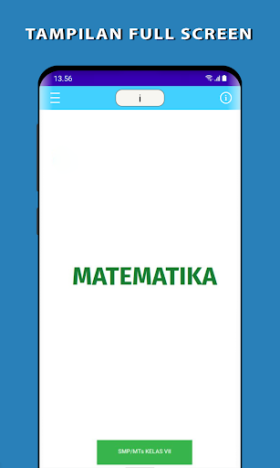 Android application Matematika Kelas 7 Merdeka screenshort
