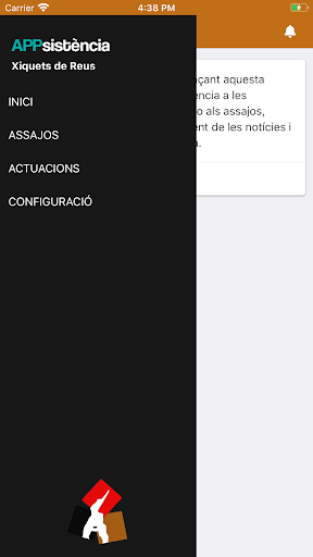 Android application Xiquets de Reus screenshort