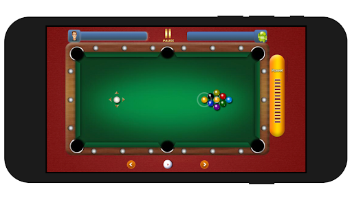 Pool Table Game Screen 3