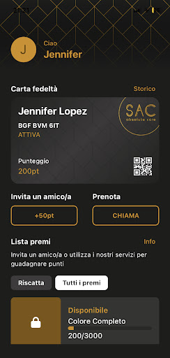 SAC Absolute Care Screen 2