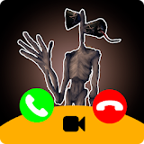 Call Siren Head chat + video call (Simulation) icon
