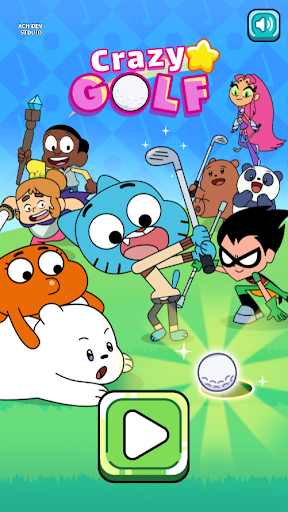 Android application CARTOON CRAZY GOLF screenshort