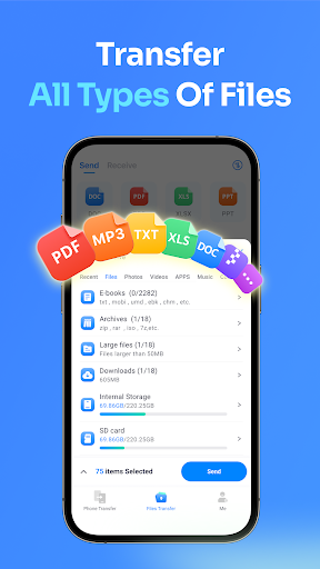 Screenshot of Data Transfer - MobileTrans