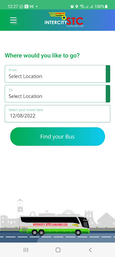 Android application STC TRAVEL screenshort