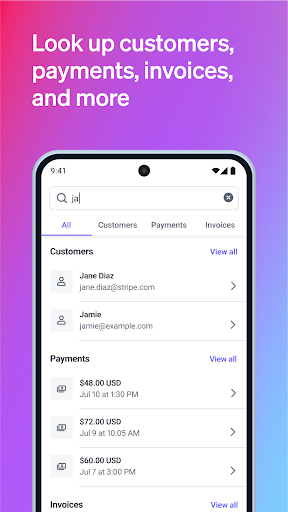 Screenshot of Stripe Dashboard