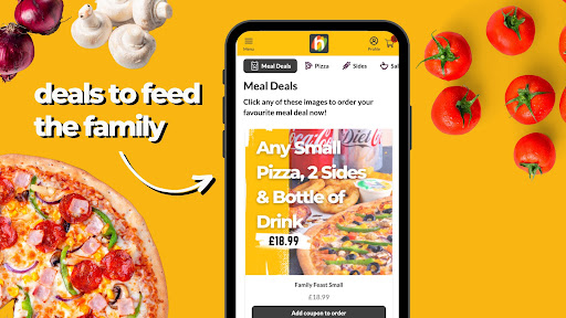 Android application Herbies Pizza screenshort