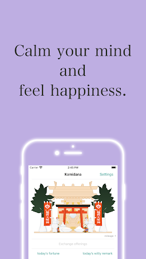Android application Kamidana - Pocket Blessings screenshort