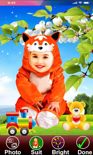 Android application Baby Dress Photo Editor App screenshort
