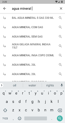 Android application Preço da Hora Bahia screenshort