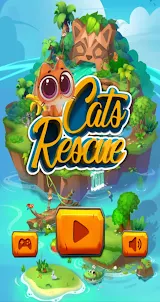 Bubble Shooter - Cat Rescue 2