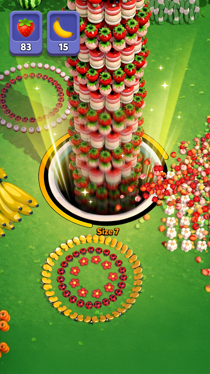 All in Hole: Black Hole Games Mod APK screenshot 3 - Android mod game interface