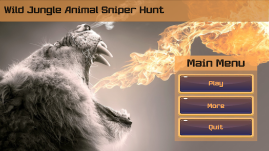 Wild Jungle Animal Sniper Hunt