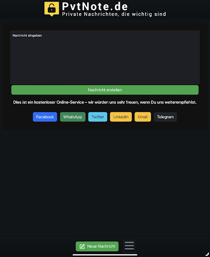 PvtNote Screen 3
