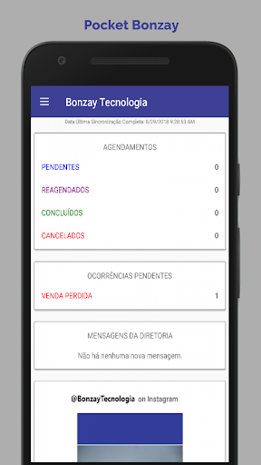 Android application Bonzay Pocket screenshort