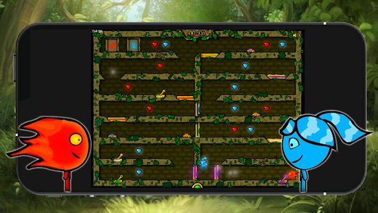Fire Hero Ice Princess Forest puzzle apktram screenshots 2
